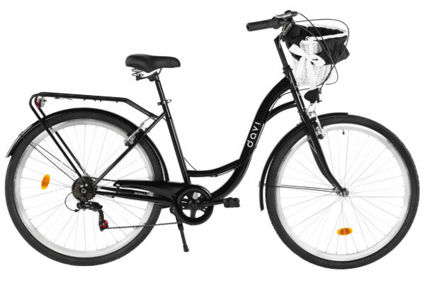Damcykel Davi Emma 28", 160-185 cm, 7 växlar, Svart