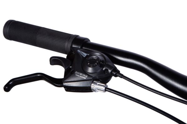 Cykelstyre med växel och bromshandtag