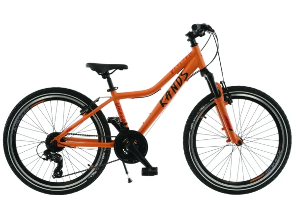 Kands Dragon 24" cykel, 130–165 cm, Orange