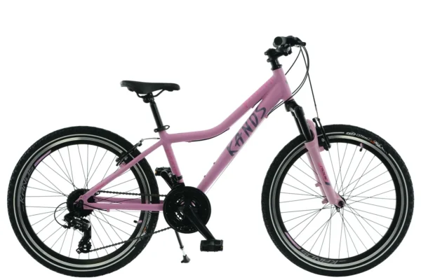 Kands Dragon 24" cykel, 130–165 cm, Rosa