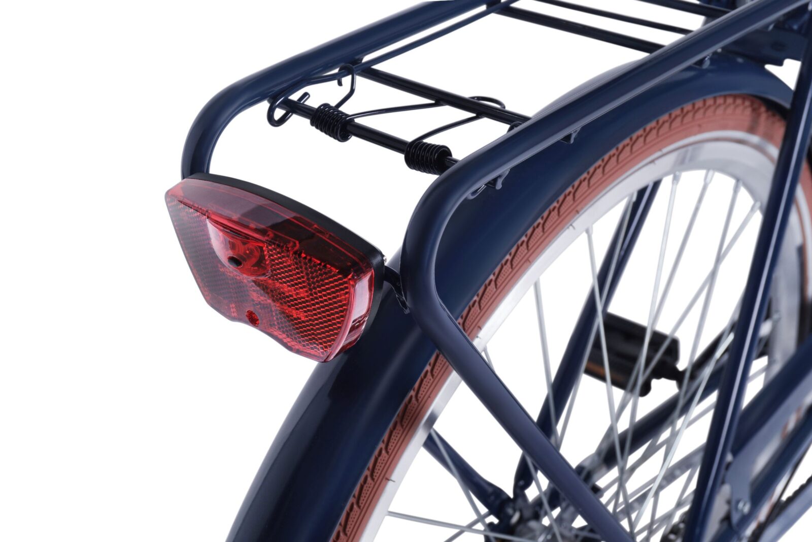 damcykel davi alma 28", 160 185 cm, 1 växlar, marinblå/brun (copy)