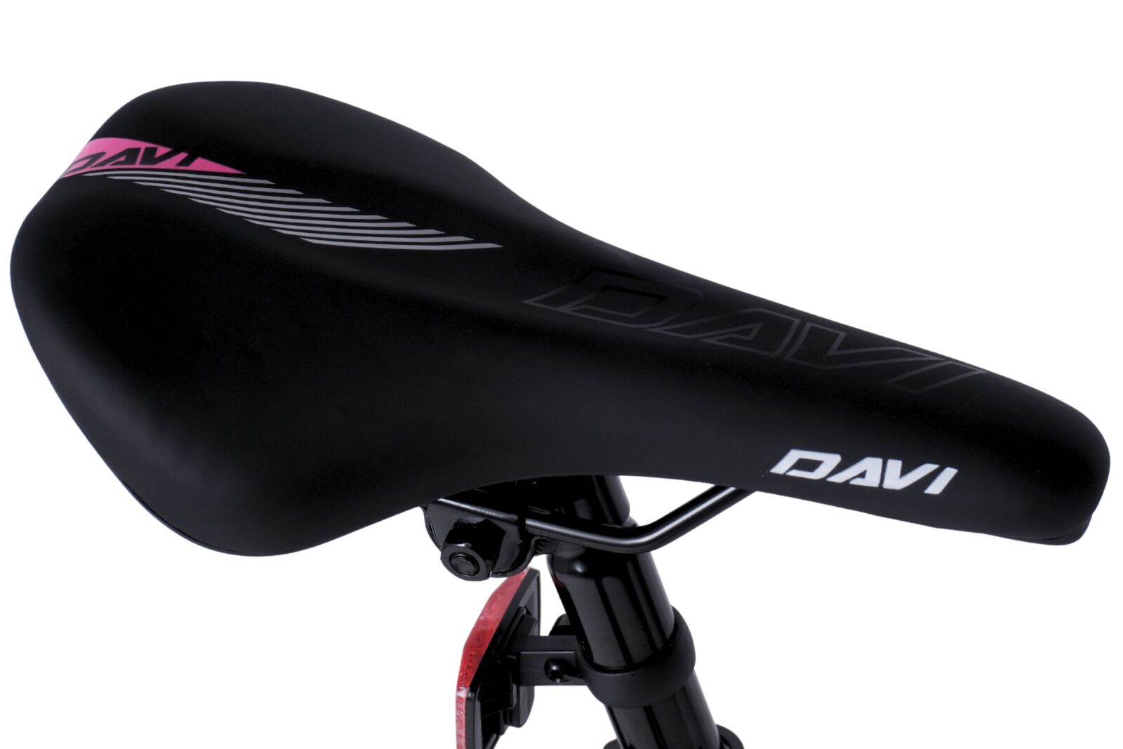 mountainbike davi bella aluminium, 27.5", 160 185 cm, 21 växlar, rosa/vit