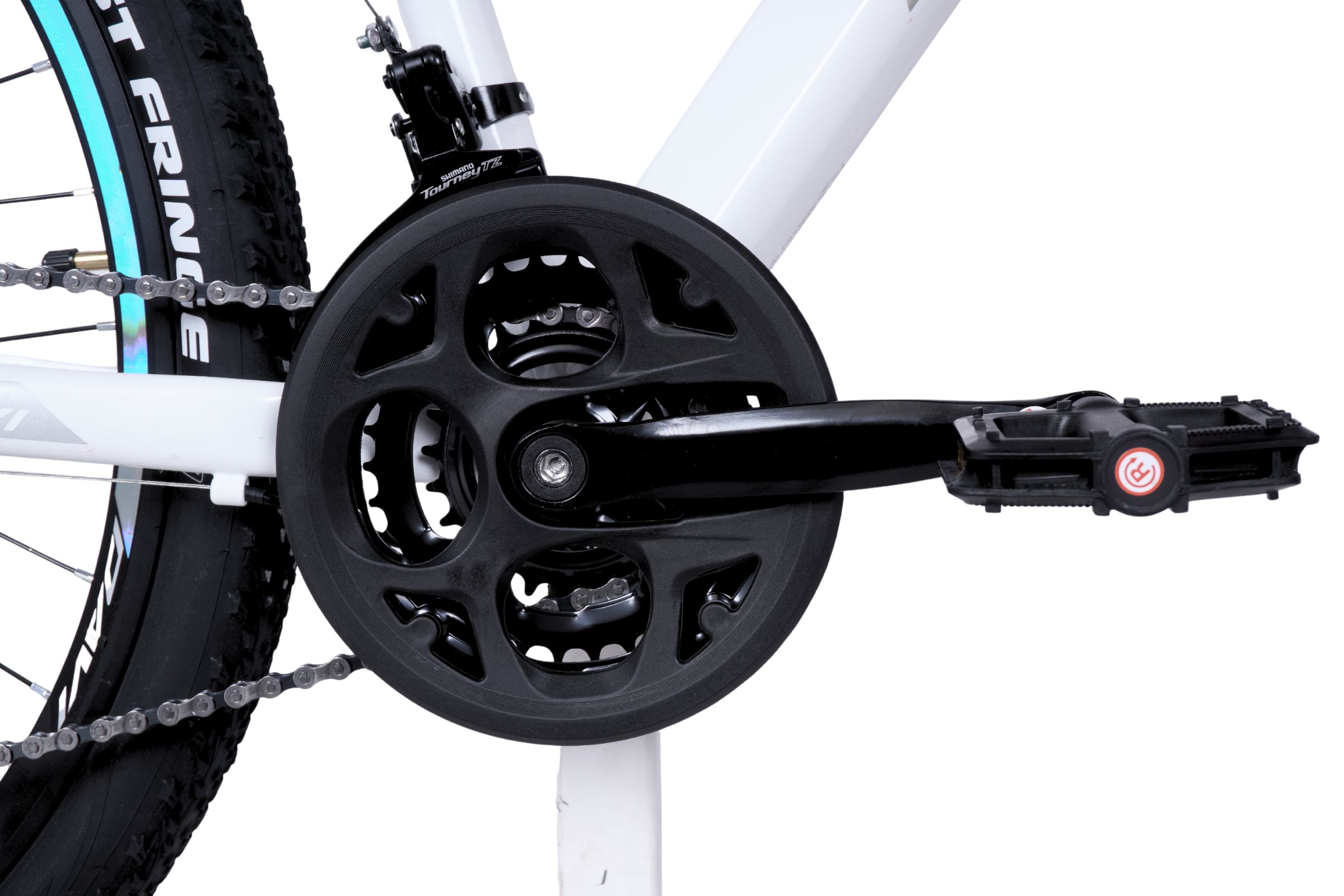 Cykelpedal och växelsystem i fokus