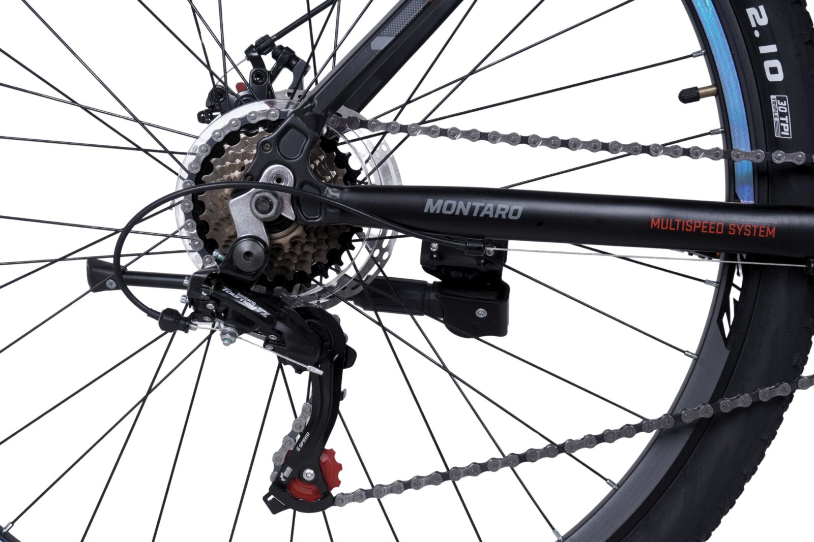 mountainbike davi montaro aluminiumcykel, 29", 170 195cm, 21, blå (copy)