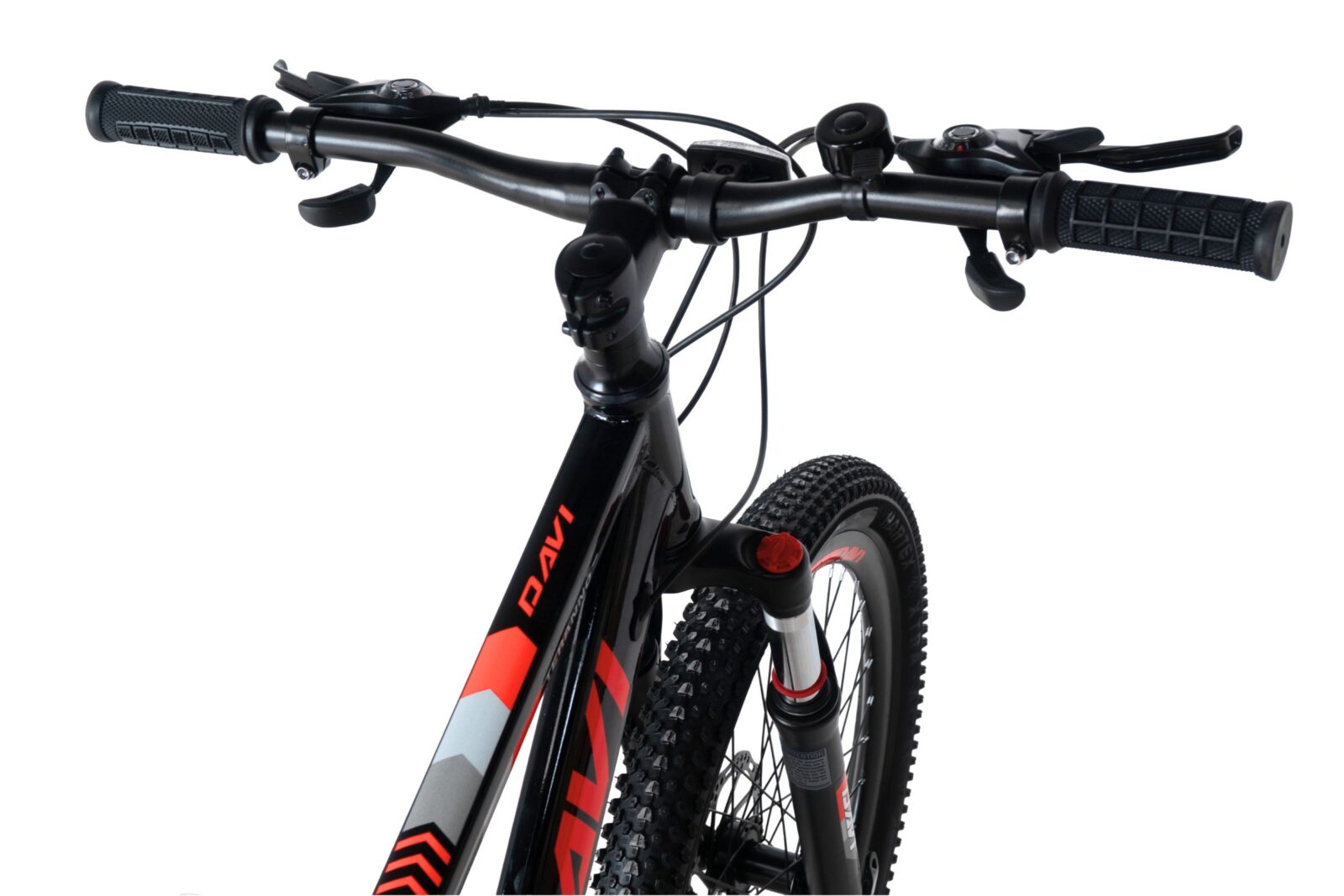 bicicleta copii davi terrano 24", 130 160 cm, 21 viteze, negru/rosu (copy)