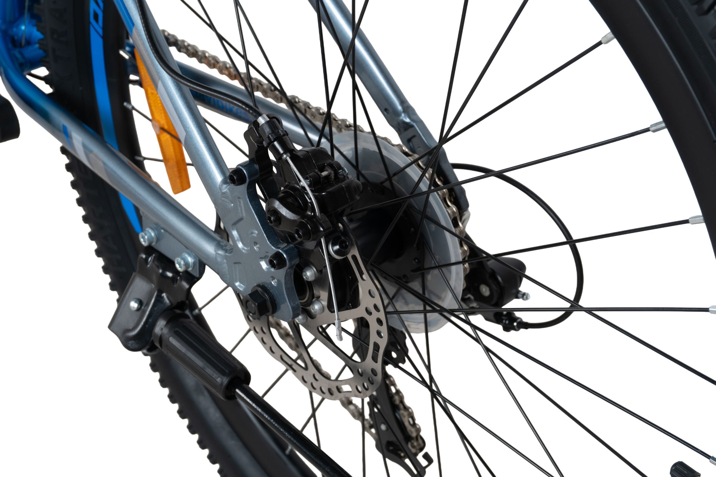 mountainbike davi montaro aluminium, 26", 145 170 cm, 21 växlar, svart/röd (copy)