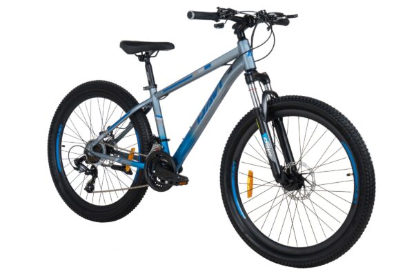 mountainbike davi montaro aluminium, 26", 145 170 cm, 21 växlar, svart/röd (copy)