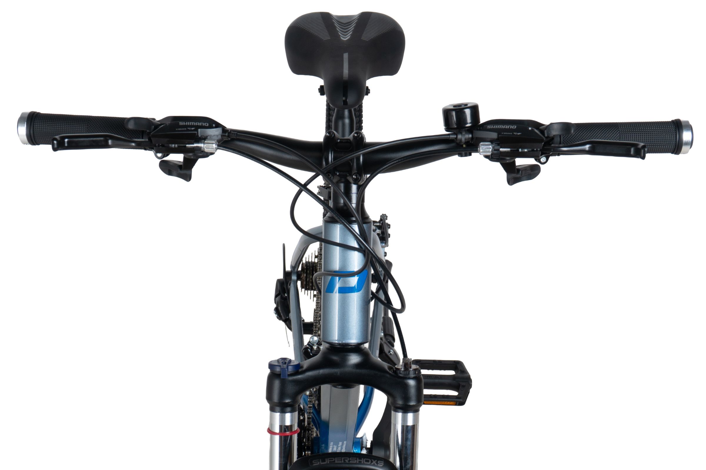 mountainbike davi montaro aluminium, 26", 145 170 cm, 21 växlar, svart/röd (copy)