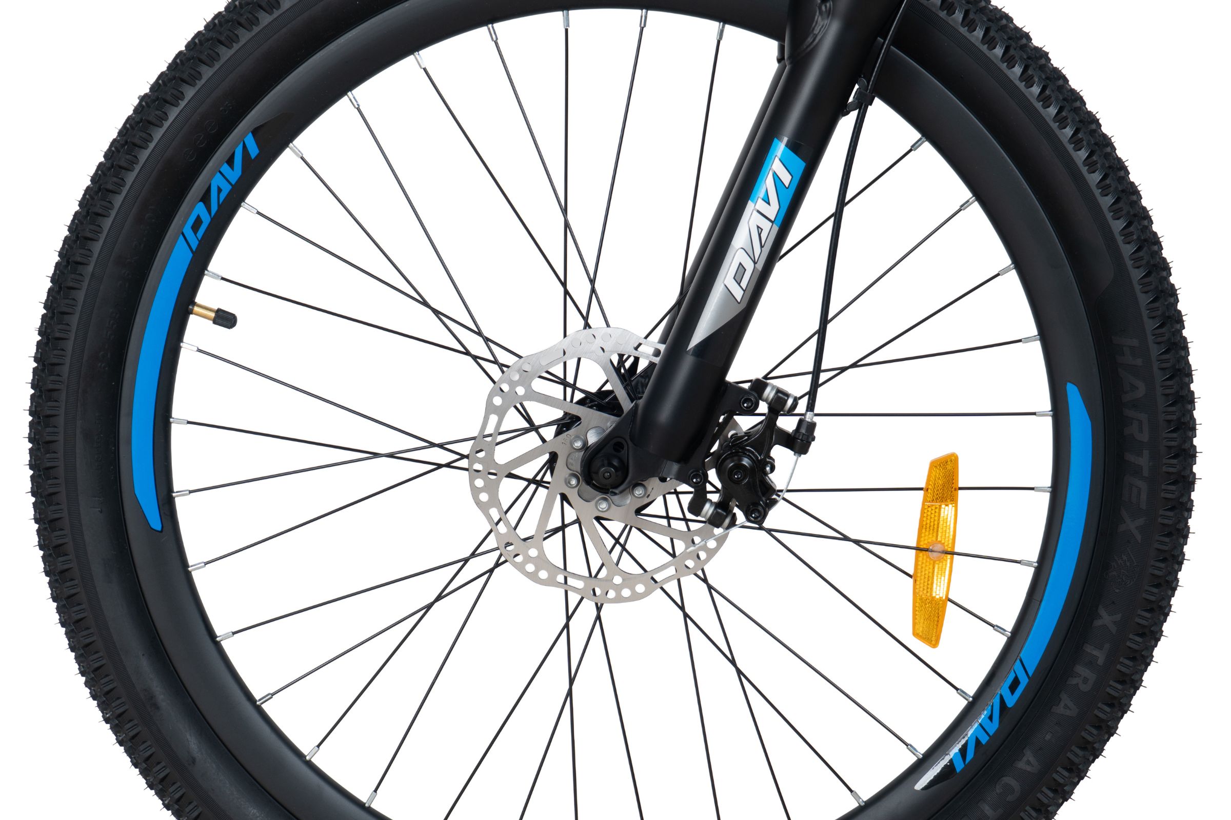 mountainbike davi montaro aluminium, 26", 145 170 cm, 21 växlar, svart/röd (copy)
