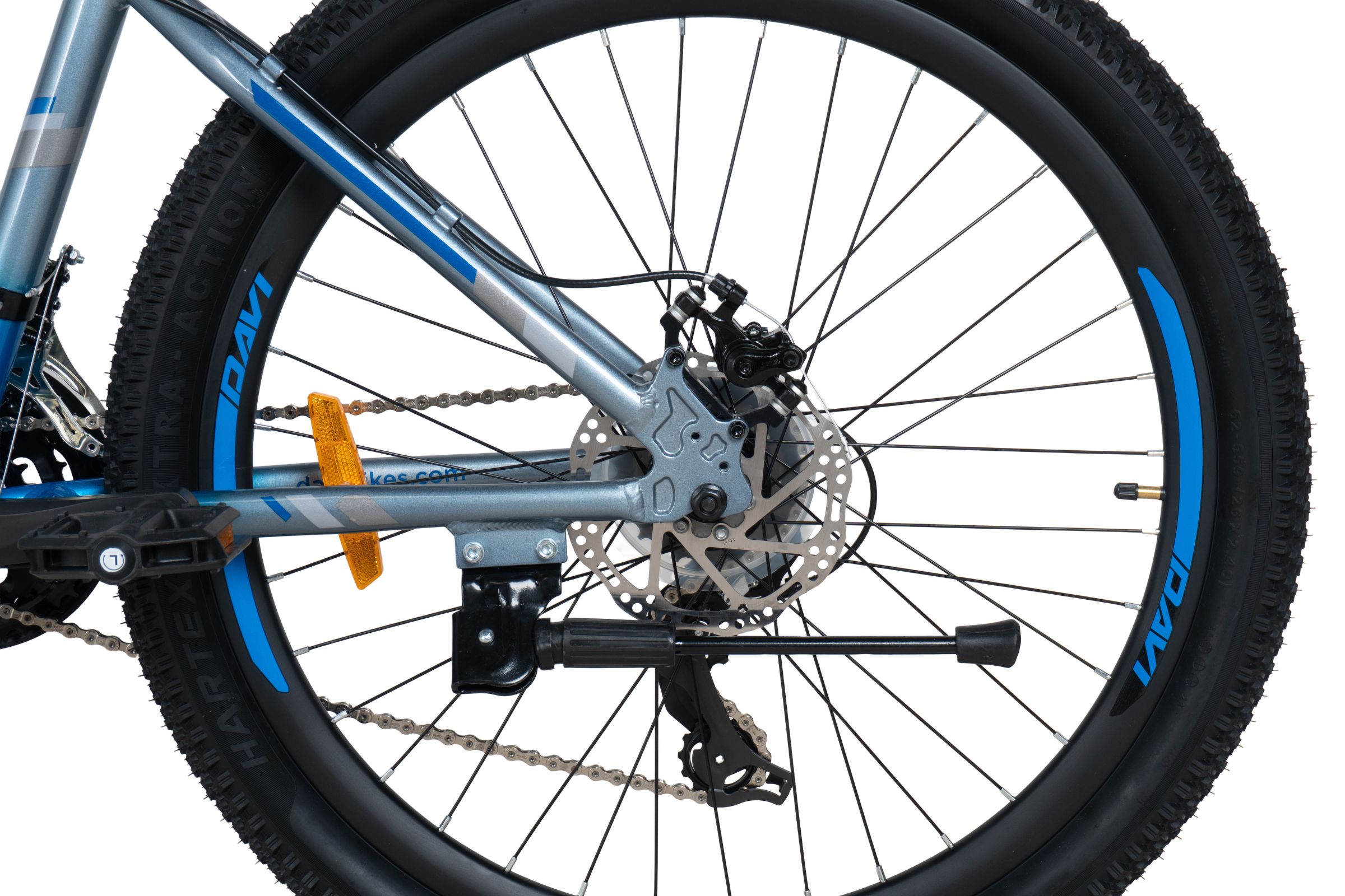 mountainbike davi montaro aluminium, 26", 145 170 cm, 21 växlar, svart/röd (copy)