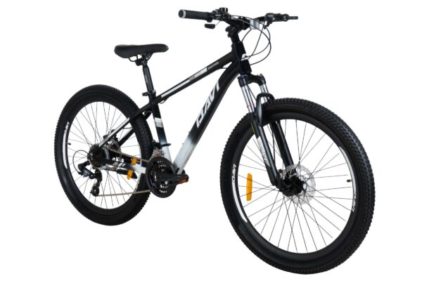 mountainbike davi montaro aluminium, 26", 145 170 cm, 21 växlar, grå/blå (copy)