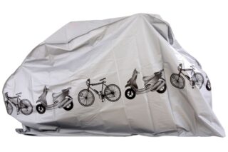 Skyddsöverdrag för en cykel