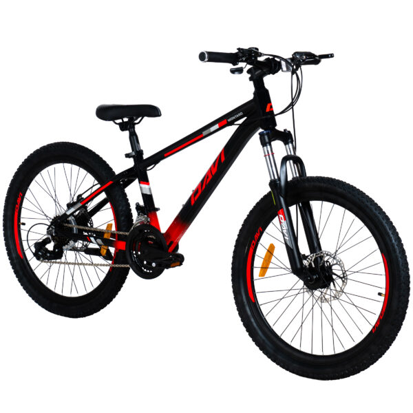 barncykel davi montaro aluminium, 24