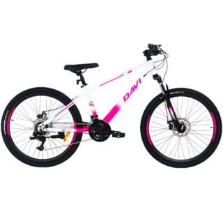 Mountainbike Davi Bonita 26, 145-170 cm, 21 växlar, Rosa/Vit