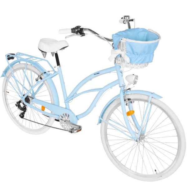 damcykel davi bianca cruiser aluminium, 28