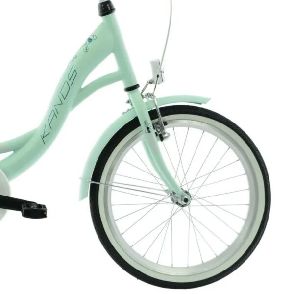 barncykel kands diana 20”, 100 140 cm, grön