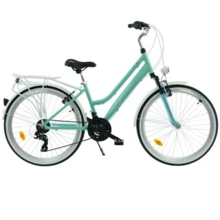 Barncykel Kands Aurelia, Aluminium, 26", 140-160 cm, 18 växlar, Grön