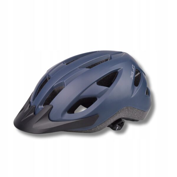 cykelhjälm bh c32, led belysning, 53 60 cm, marinblå