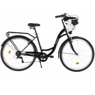 Damcykel Davi Emma 28", 160-185 cm, 7 växlar, Svart